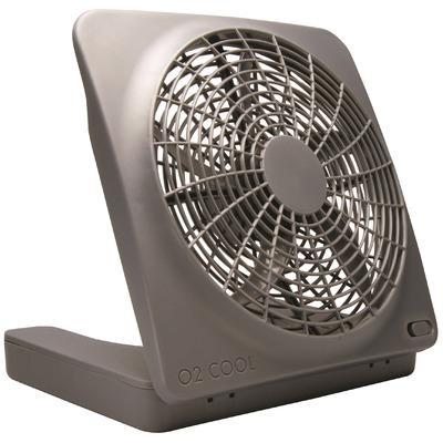 O2 -Cool FD10101A Battery or Electric Camping Fan, 10"
