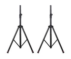 Gator Cases - GFW-SPK-2000 Deluxe Aluminum Speaker Stand - Set of Two with Bag