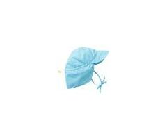 iPlay Solid Flap Sun Protection Hat for Unisex (2-4 Years, Toddler, Aqua)