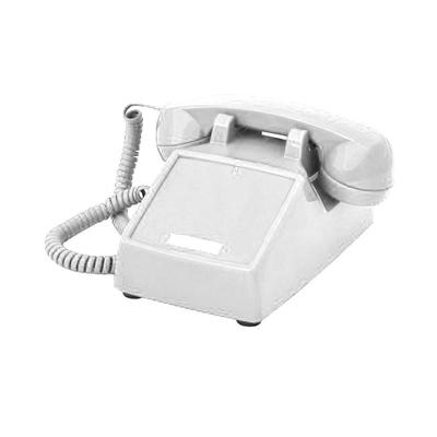 Cortelco Desk No Dial Corded Telephone - Ash