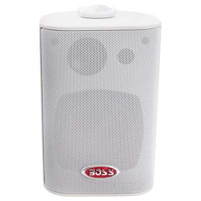 Boss Audio Systems MR4.3W 200 W RMS Speaker - 3-way - 1 Pack - White (80 Hz to 18 kHz - 4 Ohm)