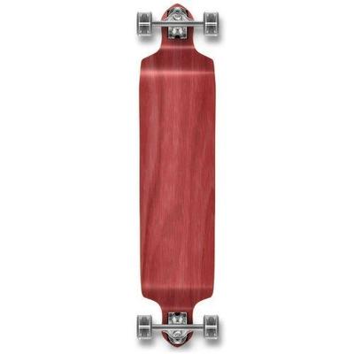 Epic Professinal Speed Drop Down Complete Longboard Skateboard (Red)