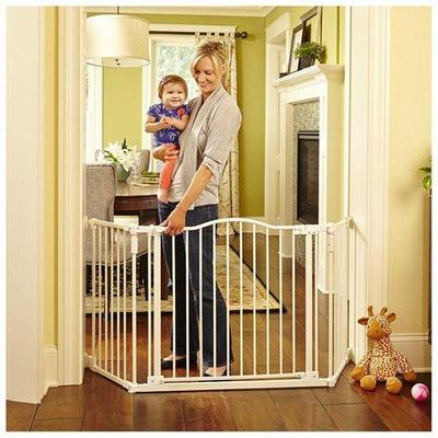 North States Industries Deluxe Decor Gate - Linen