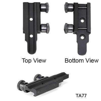 Colt Trijicon TA77 Extended Eye Relief Picatinny Rail Adapter w/ Colt Style Thumbscrews