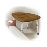 Drive REAL TEAK Shower Stall Bench Bath Chair Stool Tub Seat