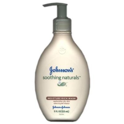 Johnson & Johnson , Johnson's Soothing Naturals baby Moisture Rich Wash, 11 Oz. (24 Pack) -wholesale