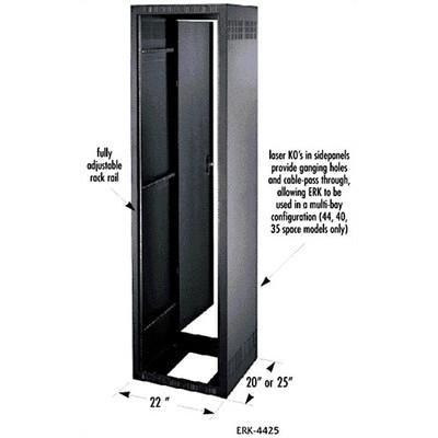 Middle Atlantic Products ERK-series Stand-Alone Enclosure Rack Cabinet (19" 44U Wide - Black - 2500