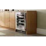 Perlick 20 Bottle Signature Series Single Zone Built-In Wine Refrigerator in Gray | 32 H x 32 W x 23.875 D in | Wayfair HH24WS-4-3R