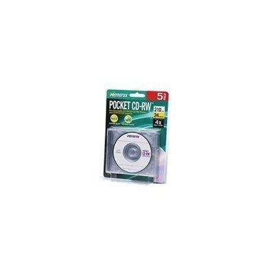 Memorex 4x Pocket Mini CD-RW Media (210MB - 5 Pack)