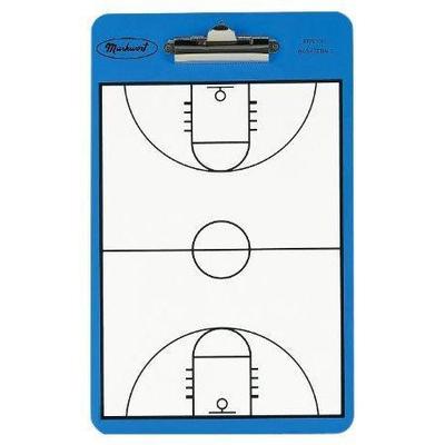 Markwort Two Sided Basketball Court Clipboard