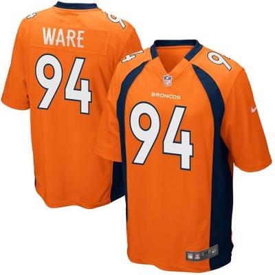 Nike Mens Denver Broncos Demarcus Ware Nike Orange Game Jersey