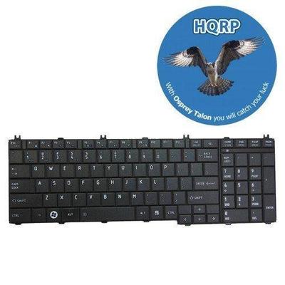 HQRP Keyboard for Toshiba Satellite L775D-S7222 / L775D-S7223 / L775D-S7224 / L775D-S7226 / L775D-S7