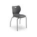 HON (R) SmartLink(TM) 16in. Stackable Student Chairs, 29in. x 19 1 - 4in. x 19 5 - 8in., Dark Gray,