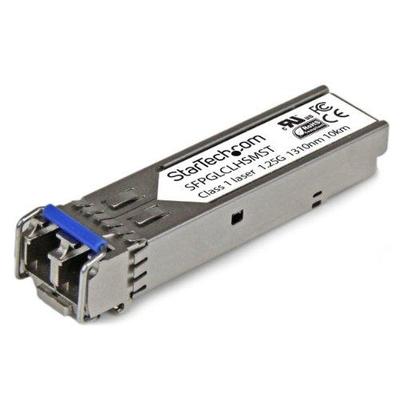 StarTech .com Cisco Compatible Gigabit Fiber SFP Transceiver Module SM/MM LC - 10km (Mini-GBIC) - 13