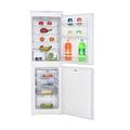 SIA RFF102 50/50 Integrated White Built In Frost Free Fridge Freezer