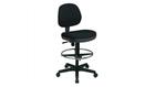Office Star Height Adjustable Drafting Chair with Flex Back - Fabric: Icon - Grey