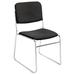 National Public Seating Ebony Fabric Signature Stack Chair