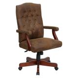 Flash Furniture Bomber Brown Classic Executive Office Chair screenshot. Chairs directory of Office Furniture.