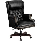 Flash Furniture Ci-j600-bk-gg High Back Traditional Tufted Black Leath screenshot. Chairs directory of Office Furniture.