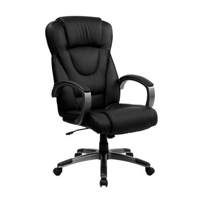 Flash Furniture High Back Black Leather Executive Office Chair