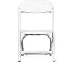 Flash Furniture Kids Plastic Folding Chair (10 Pack), White