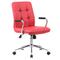 Boss Office Products Red Modern Task Chair with Arms