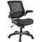 Modway Edge Leatherette Office Chair in Black MDW-EEI-595-BLK
