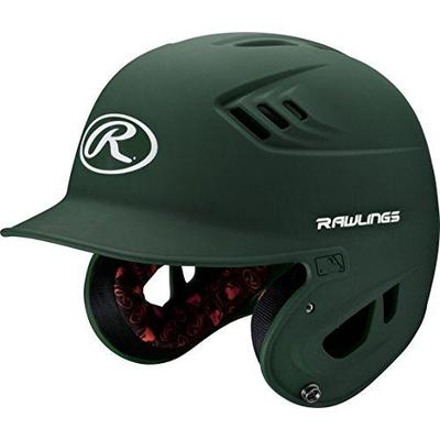 Rawlings R16 Series Matte Batting Helmet, Green, Junior