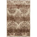 Beige Rectangle 2' x 3' Area Rug - Lark Manor™ Mathieu Oriental Dark/Cream Area Rug 24.0 x 0.5 in whitePolypropylene | Wayfair LARK6946 31695808