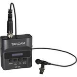 TASCAM DR-10L Micro Portable Audio Recorder with Lavalier Microphone (Black) DR-10L