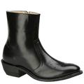 Leather Classics Men's 7-1/2" Western Dress - 8 Black Boot E2