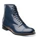 Stacy Adams Madison Hi Top - Mens 12 Navy Boot D