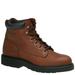 Work America Men's 6" Brawny Leather Work - 10 Brown Boot E2