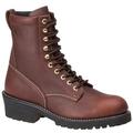 Work America Men's 8" Steel Toe - 9.5 Brown Boot E3