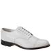 Stacy Adams Madison Cap Toe - Mens 11 White Oxford D