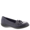 Clarks Ashland Bubble Loafer - Womens 10 Blue,Navy Slip On N