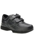 Propet Lifewalker Strap Walking Shoe - Mens 8.5 Black Walking E3