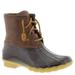 Sperry Top-Sider Saltwater - 4 Youth Brown Boot Medium