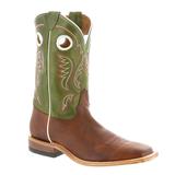 Justin Boots Austin 11" Square Toe - Mens 10 Brown Boot D