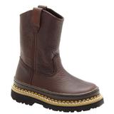 Georgia Boot Little Georgia Giant Wllngton - 1.5 Youth Brown Boot Medium