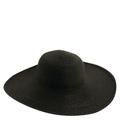 Scala Collezione Women's Paper Braid Big Brim Hat Black Size One Size