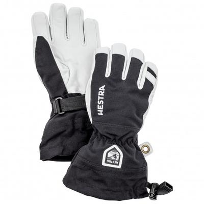Hestra - Kid's Army Leather Heli Ski 5 Finger - Handschuhe Gr 6 grau