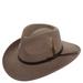 Scala Classico Men's Crushable Outback Hat Putty Size M