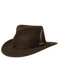 Scala Classico Men's Crushable Outback Hat Olive Size L