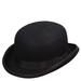 Scala Classico Men's Felt Bowler Hat Black Size L