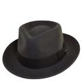 Scala Classico Men's Crushable C Crown Fedora Grey Size XL