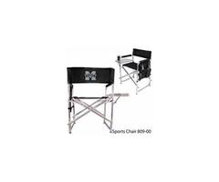 Picnic Time Mississippi State Bulldogs "Sports Chair" with Pockets Print Logo