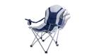 Picnic Time Reclining Camp Chair Navy blue