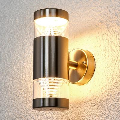 Lindby 2-flammige LED-Außenwandlampe Lanea