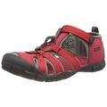 KEEN Unisex Kids Seacamp 2 Cnx Sandal, Racing Red Gargoyle, 5 UK